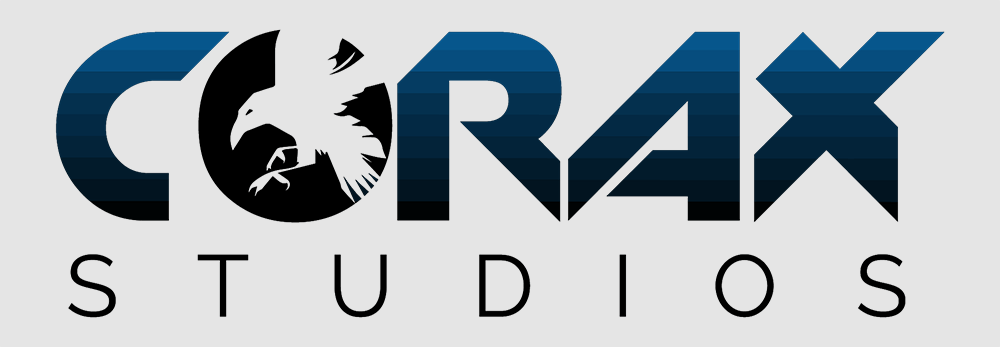 Logo design for Corax game studios